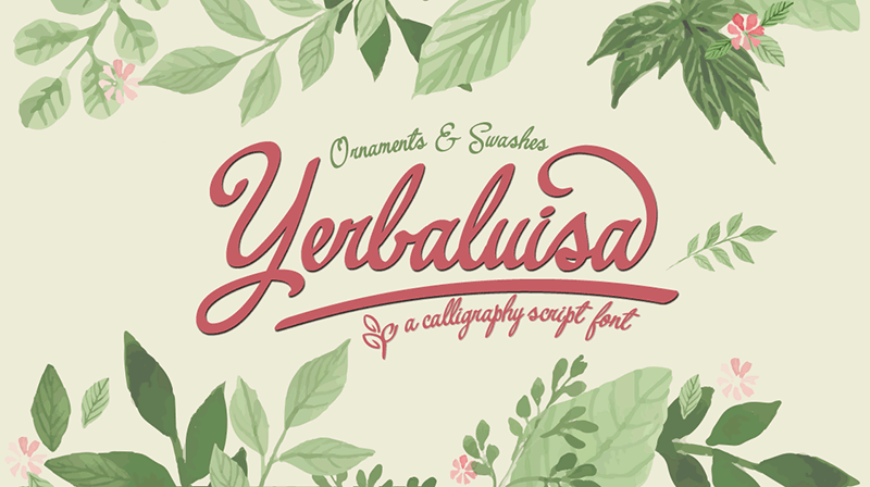 yerbaluisa-free-font