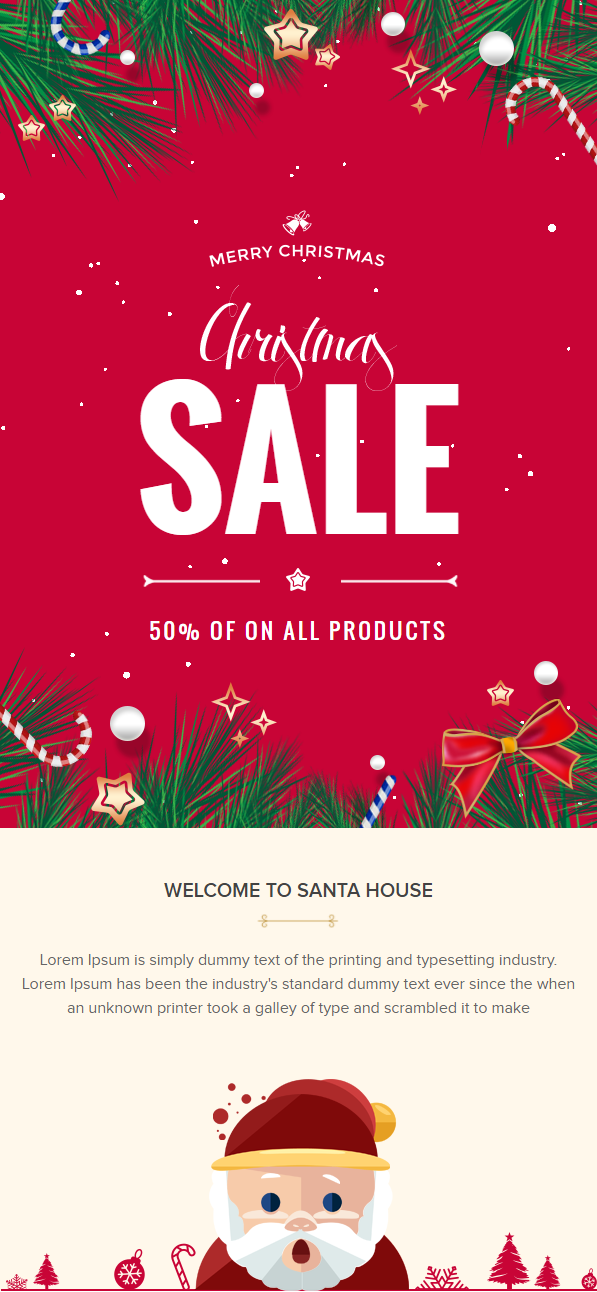 Christmas Offers - Complete Set of Christmas Email Templates