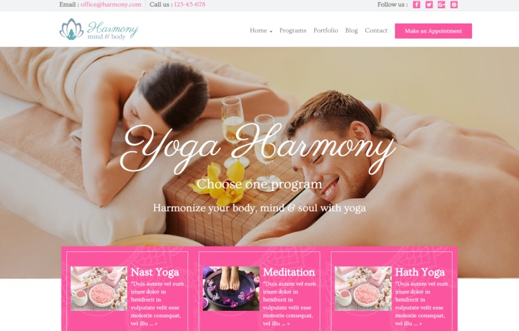 harmony-spa-yoga-premium-wordpress-theme