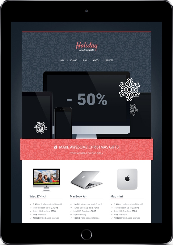 make-awesome-christmas-gifts-premium-email-template