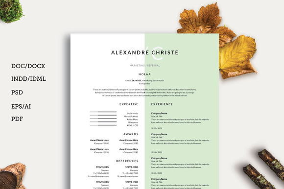 resume-cv-cover-letter-premium-template