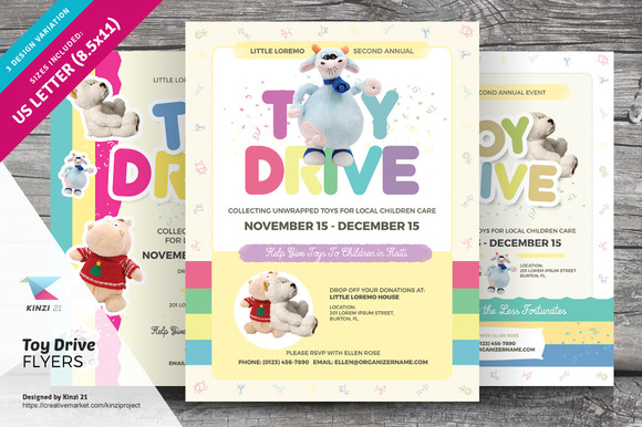 toy-drive-flyer-premium-templates