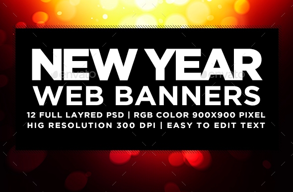New Year Banners