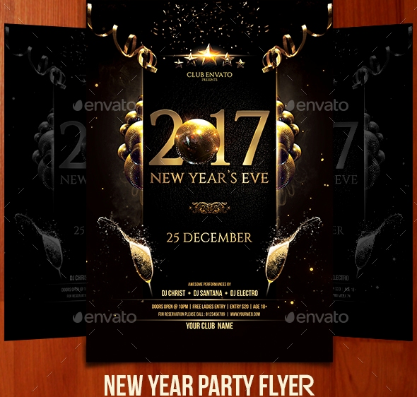 New Year Party Flyer