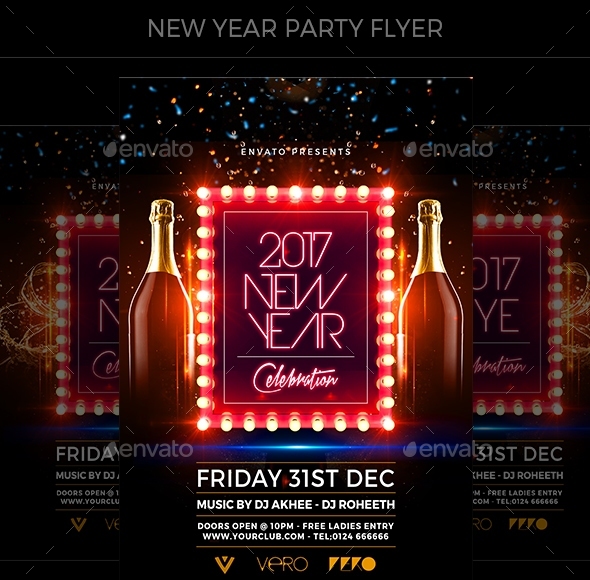 New Year Party Flyer2