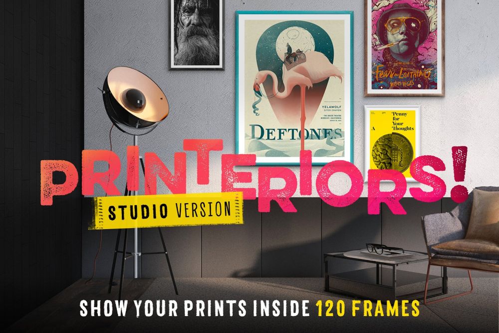 Printeriors Studio! Frame Mockups