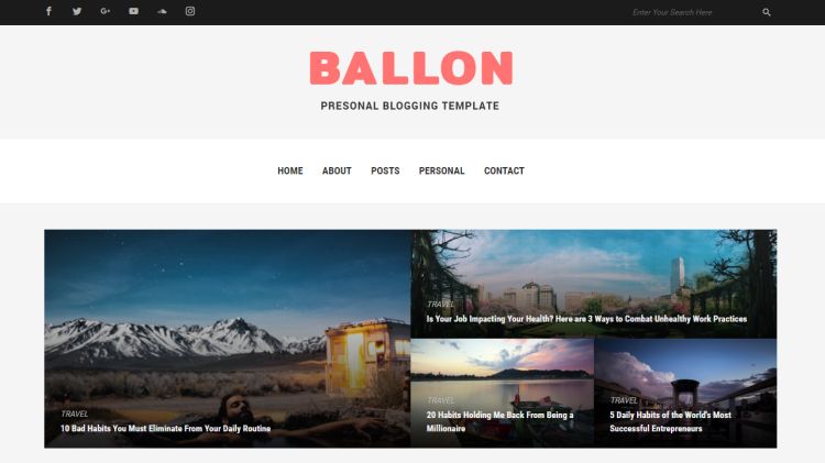 baloon-premium-html-template