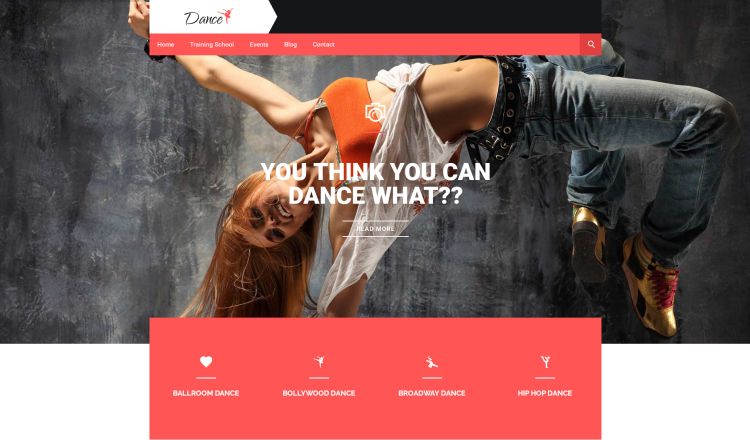 dance-academy-premium-wordpress-theme