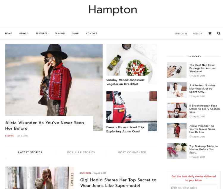 hampton-premium-wordpress-theme