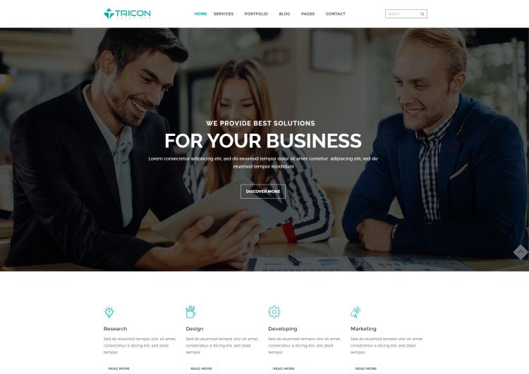 tricon-premium-wordpress-theme