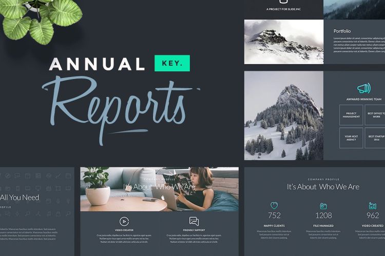 Annual Reports - Keynote Template
