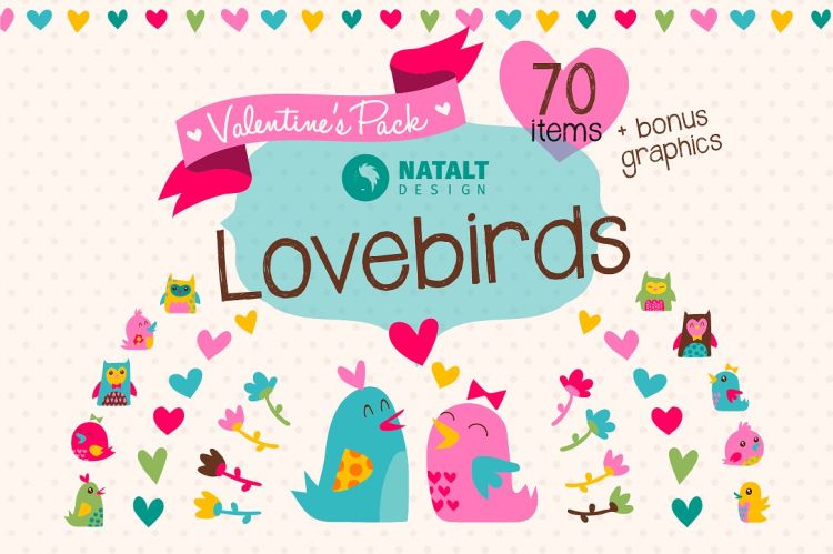 Lovebirds Valentine's Pack