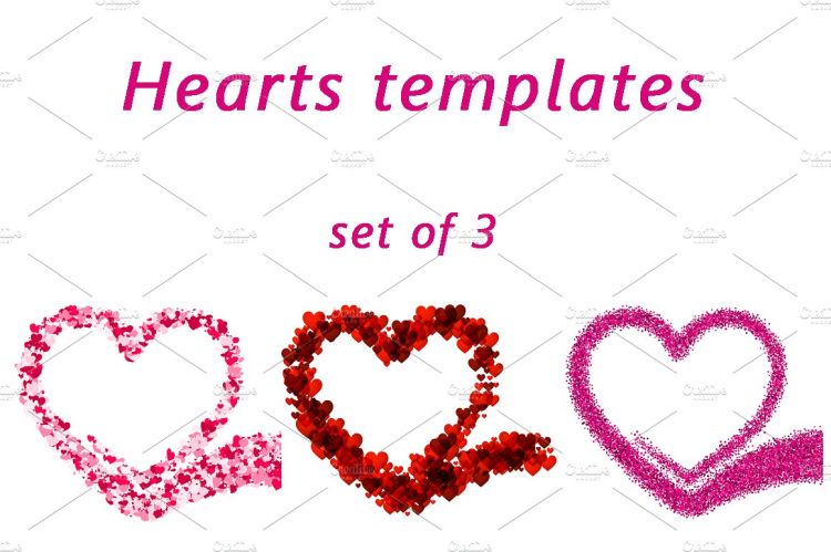 St.Valentine's Day hearts