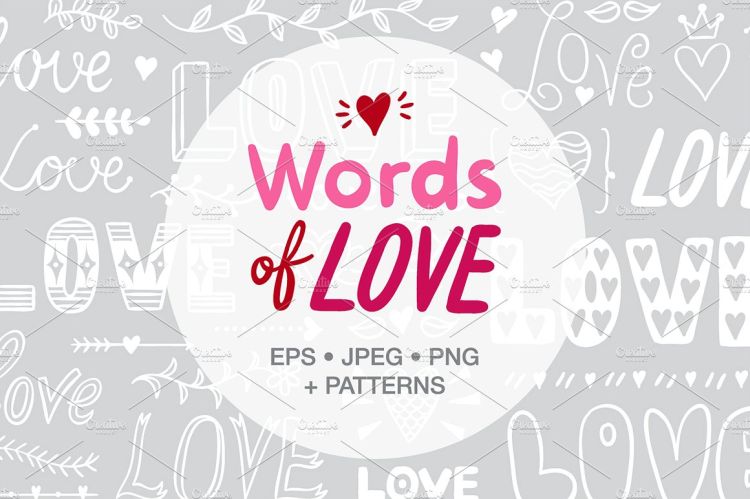 Words of Love elements
