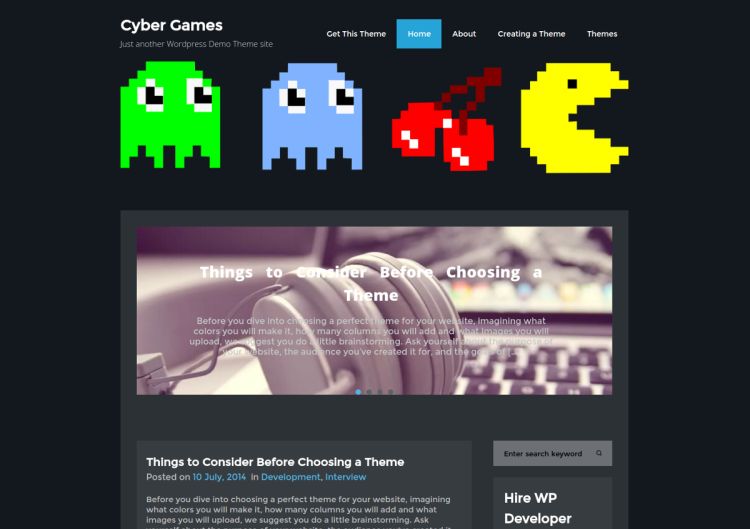 cybergames-free-wordpress-theme