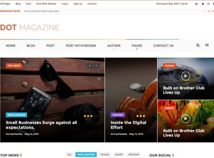 dotmag-premium-html-template