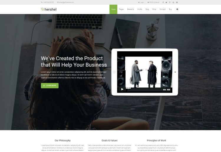 hershel-premium-wordpress-theme