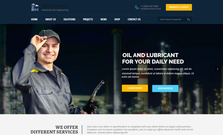 industrial-and-engineering-premium-wordpress-theme