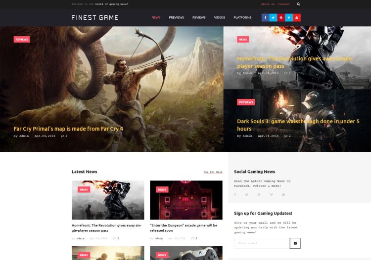 online-games-premium-wordpress-theme