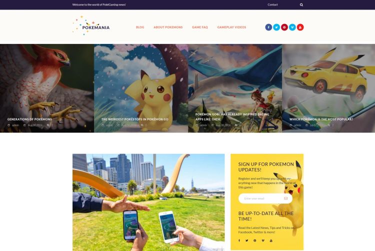 pokemania-premium-wordpress-theme