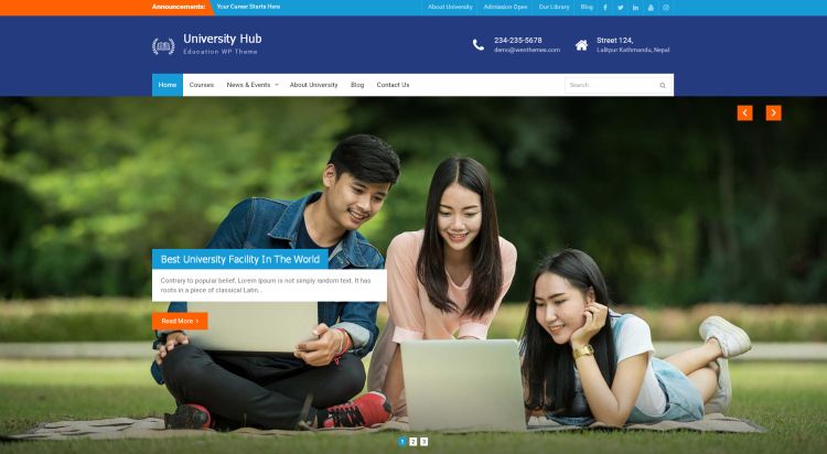university-hub-free-wordpress-theme