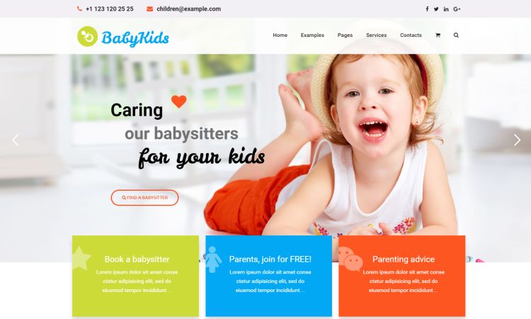 children-premium-wordpress-theme