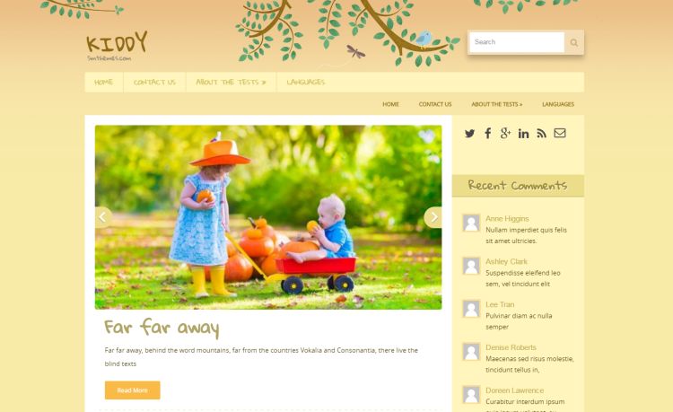 kiddy-free-wordpress-theme