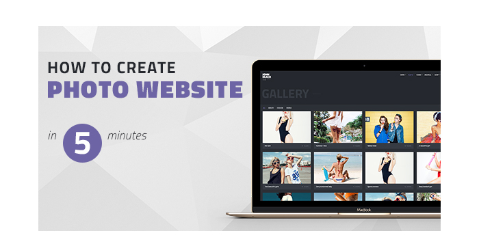 How to Create a Photography Website in 5 Minutes