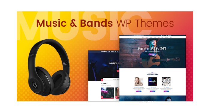 Music and Bands WordPress Themes for Summer 2017