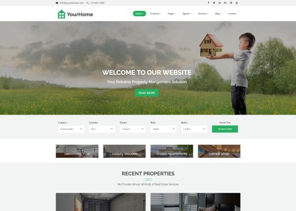 Real Estate Premium HTML Templates for June 2017 GT3 Themes