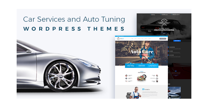 Car Services and Auto Tuning WordPress Themes for Repairmen and Auto Care Masters