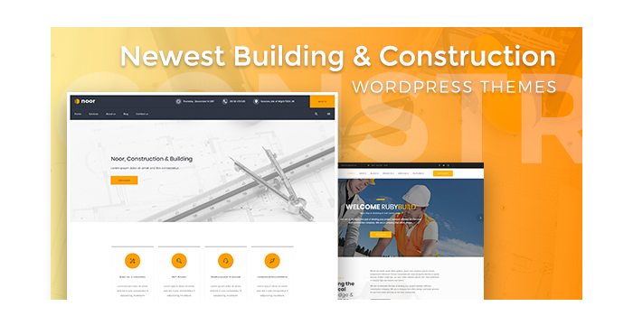 Newest Building and Construction WordPress Themes for Private and Industrial Building Services