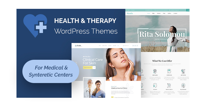 Health and Therapy WordPress Themes for Medical and Synteretic Centers